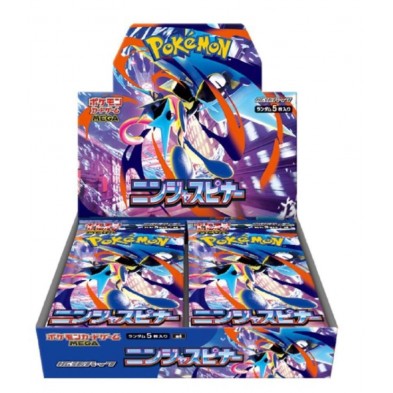 寶可夢集換式卡牌遊戲-擴充包-M4忍者飛旋Booster Box 日版 (原盒30pcs)